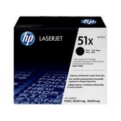 Toner laser noir Marque Constructeur HP Q7551X