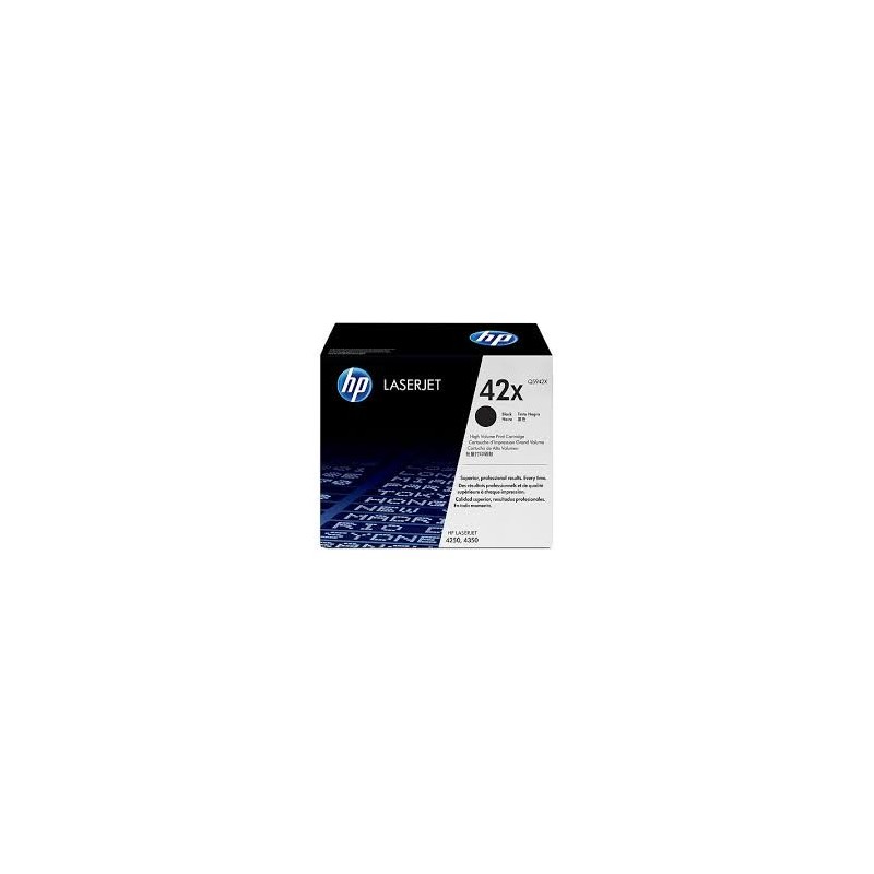 Toner laser noir original pour imprimante HP 4250 Q5942X