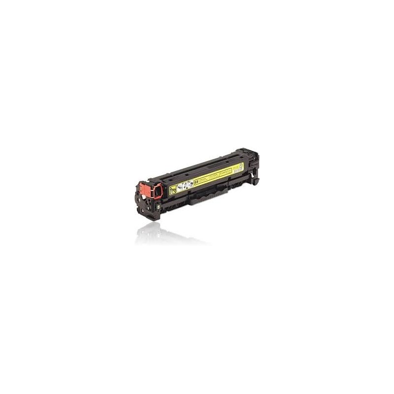 Toner laser Jaune CE412A Made in France pour HP