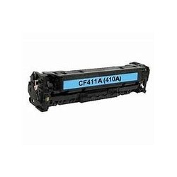 Toner laser Cyan CF411A Made in France pour HP