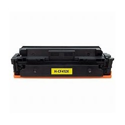 Toner laser Jaune CF412X Made in France pour HP