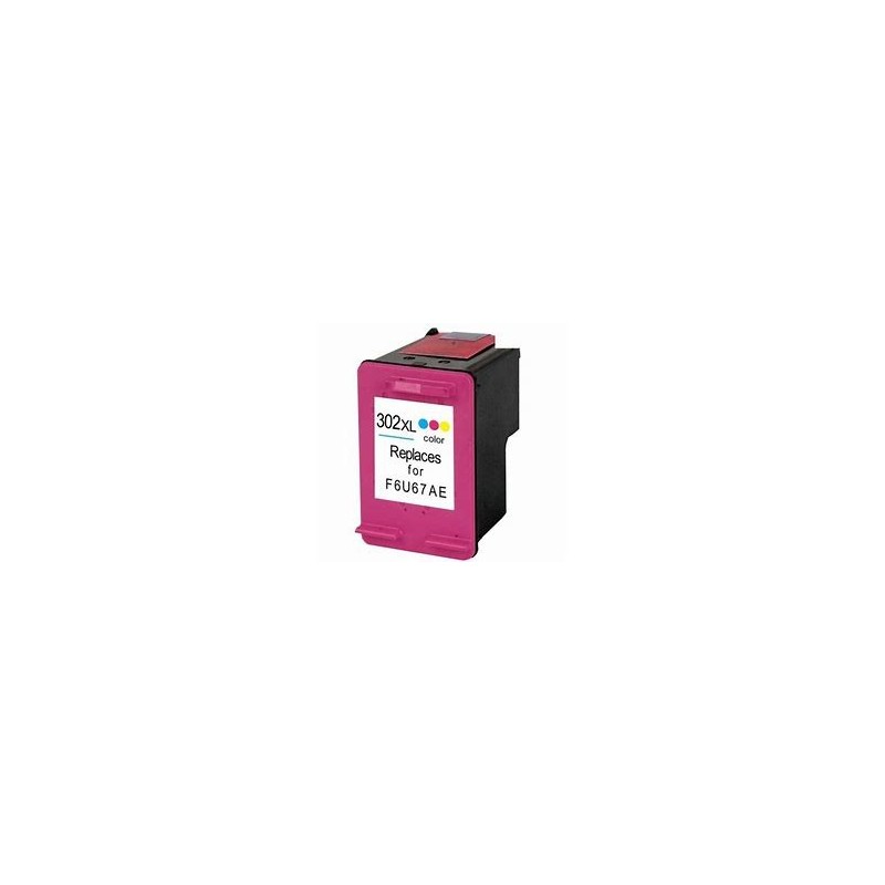 Cartouche jet d'encre Cyan / Magenta / Jaune F6U67AE Made in France pour HP