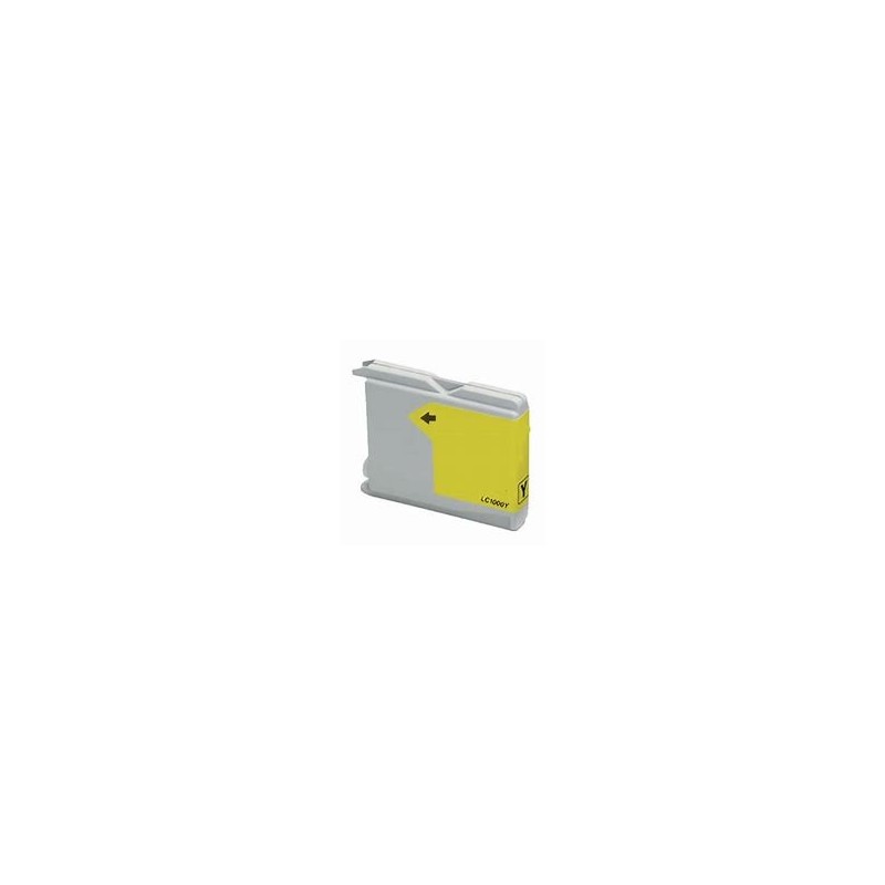 BROTHER (LC-1000Y) Cartouche jet d'encre Jaune pour Fax / DCP / MFC COMPATIBLE.