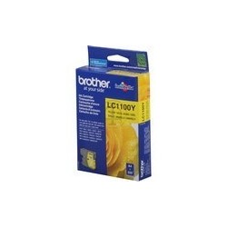 BROTHER (LC-1100Y) Cartouche jet d'encre Jaune pour MFC / DCP ORIGINALE.