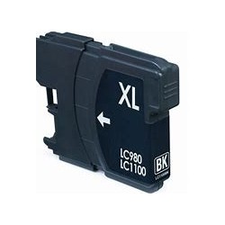 BROTHER (LC-1100BK) Cartouche jet d'encre Noir pour MFC / DCP COMPATIBLE.
