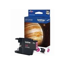 BROTHER (LC-1240M) Cartouche jet d'encre Magenta pour DCP-J / MFC-J ORIGINALE.