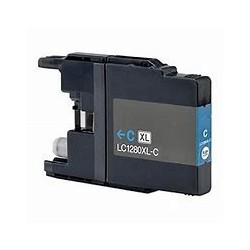 BROTHER (LC-1280XLC) Cartouche jet d'encre Cyan pour MFC-J COMPATIBLE.