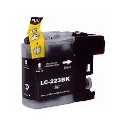 BROTHER (LC-223BK) Cartouche jet d'encre Noir pour DCP-J / MFC-J COMPATIBLE.