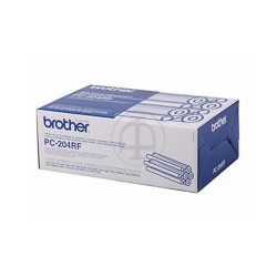 BROTHER (PC-204RF) Pack Recharges Noir pour Fax / Intellifax / PPF / MFC ORIGINALE.