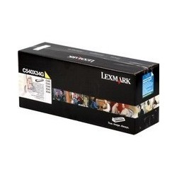 LEXMARK (C540X34G) Révélateur laser Jaune pour séries C / X ORIGINALE.