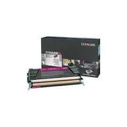 LEXMARK (C734A1MG) Toner laser Magenta pour séries C / CS / OPTRA C / X ORIGINALE.