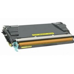 LEXMARK (C734A1YG) Toner laser Jaune pour séries C / CS / OPTRA C / X COMPATIBLE.