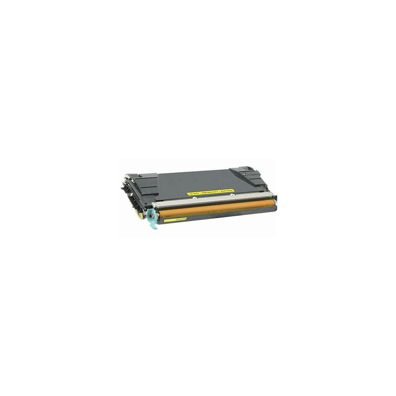 LEXMARK (C734A1YG) Toner laser Jaune pour séries C / CS / OPTRA C / X COMPATIBLE.