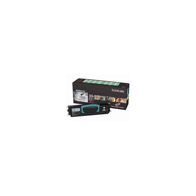 Toner laser noir Marque Constructeur LEXMARK E250A11E