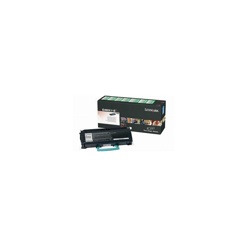 LEXMARK (E460X11E) Toner laser Noir pour séreis E-460 ORIGINAL.