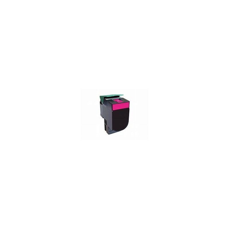 LEXMARK (80C2SM0) Toner laser Magenta pour séries CX-310/410/510 COMPATIBLE.