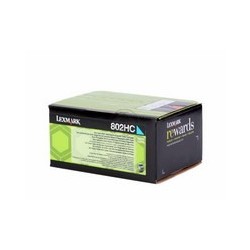 LEXMARK (80C2HC0) Toner laser Cyan pour séries CX-410/510 ORIGINAL.