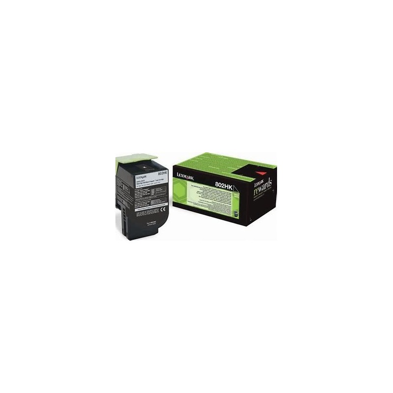 LEXMARK (80C2XK0) Toner laser Noir pour séries CX-510 ORIGINAL.