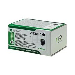 LEXMARK (71B20K0) Toner laser Noir pour séries CX & CS-317/417/517 ORIGINAL.