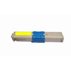 OKI (44973533) Toner laser Jaune pour séries C301/321 & MC-332/342 COMPATIBLE.