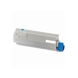 OKI (44315307) Toner laser Cyan pour séries C-610/831/910 COMPATIBLE.