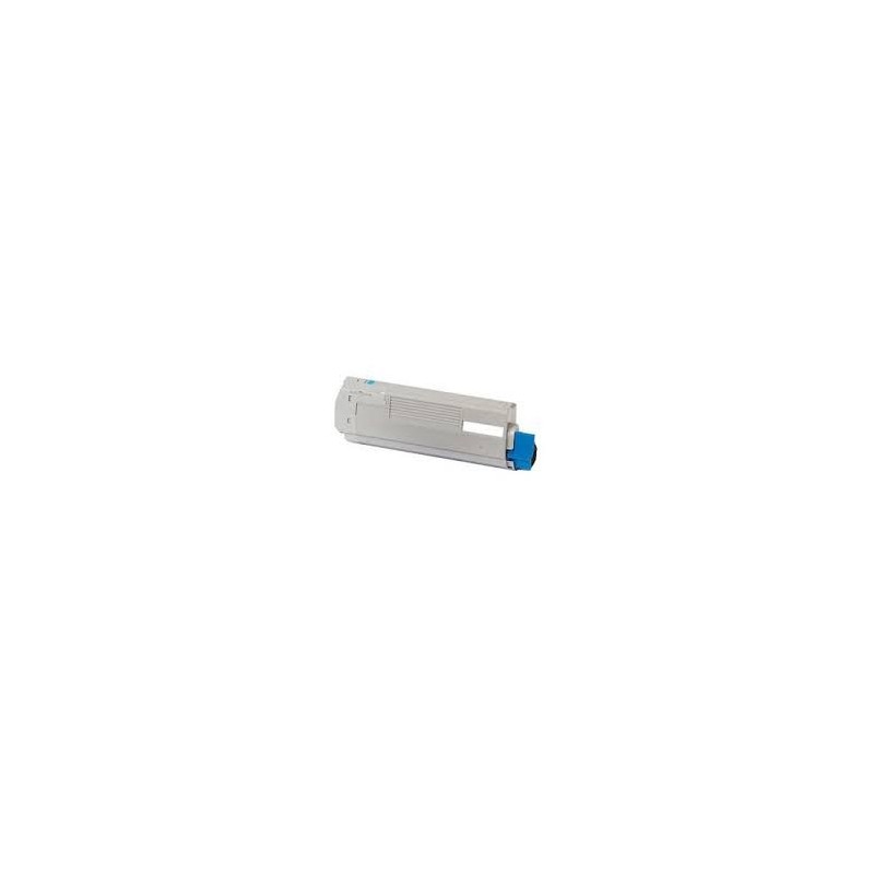 Toner laser Cyan Gamme PREMIUM Compatible ® Oki 43872307