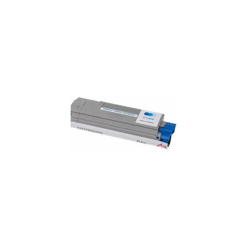 Toner laser Cyan 46507507 Made in France pour Oki