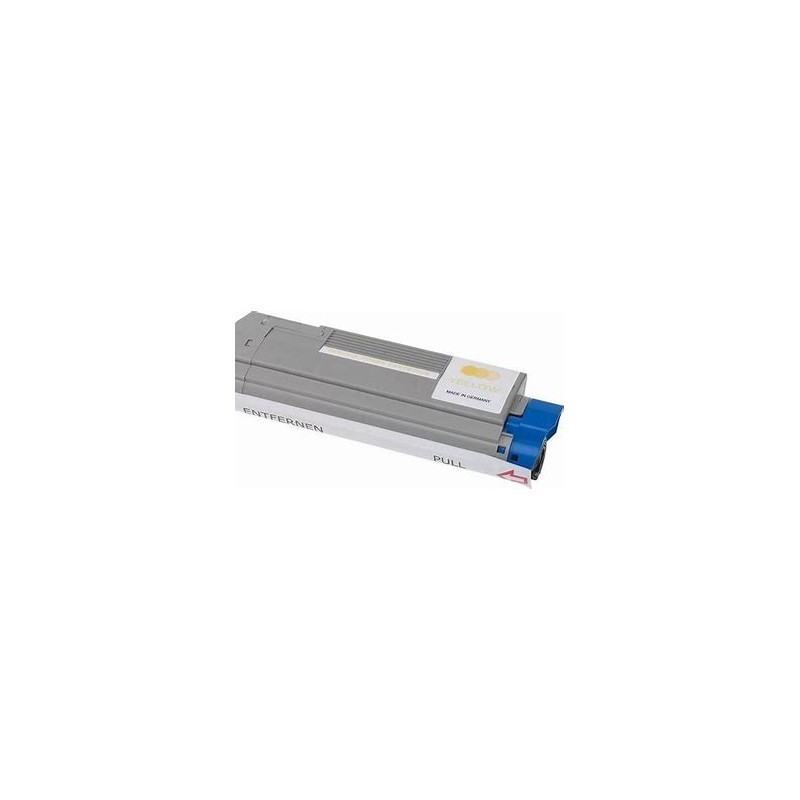 Toner laser Jaune 46507505 Made in France pour Oki