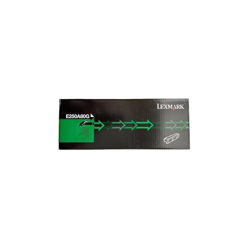 Cartouche toner laser Noir origine Lexmark E250 E250A80G